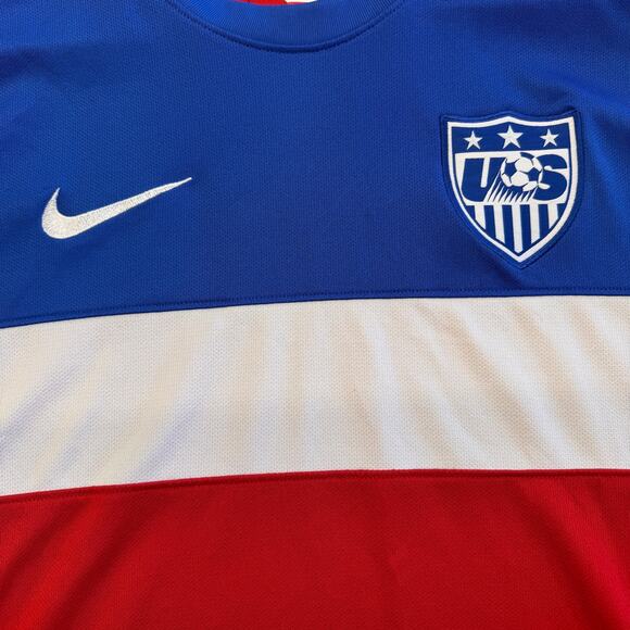 USA Soccer Jersey Away Kit Ice Pop Nike 2014 World Cup United States Size Medium - Picture 3 of 8